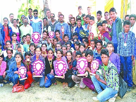Sports competition in Dnia